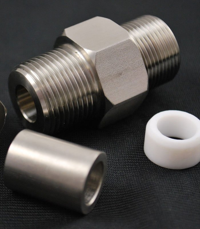 Titanium Grade 5 Socket Weld & Threaded Union, Coupling - PSC 1 Titanium Grade 5 Socket Weld & Threaded Union, Coupling - PSC