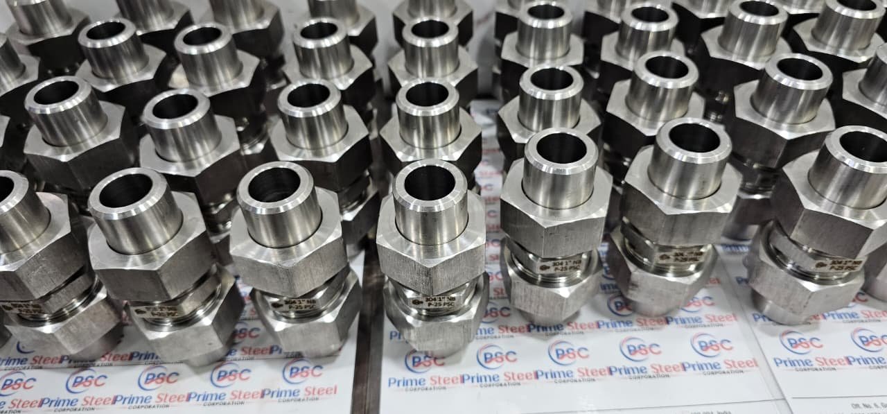 SS 304 Hydraulic Weldable Coupling 25NB 3000# | High-Pressure Fittings
